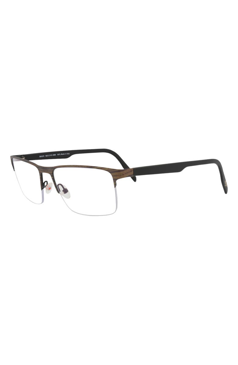Maui Jim Core Optical 55mm Square Semi Rimless Reading Glasses, Alternate, color,