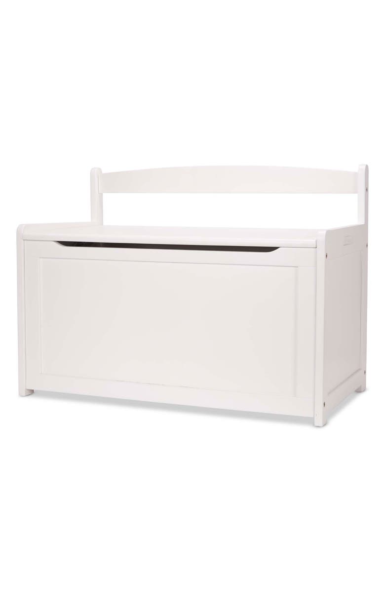 Melissa & Doug Wooden Toy Chest, Alternate, color, Multi