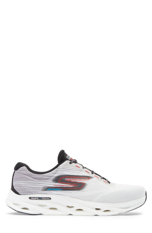 Skechers Go Run Swirl Tech Speed Sneaker In White/gray