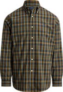 Polo Ralph Lauren Classic Fit Plaid Performance Oxford Button-Down Shirt