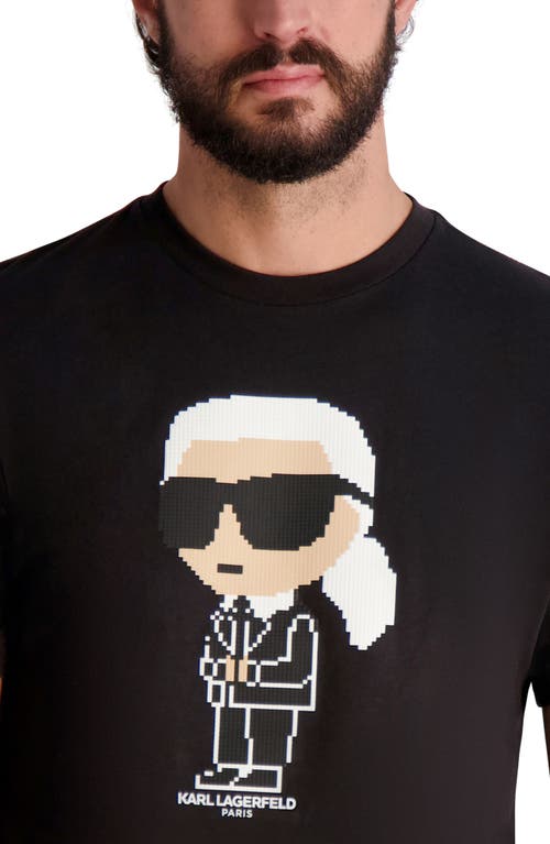 Karl Lagerfeld Paris Rubberized Karl Graphic T-shirt