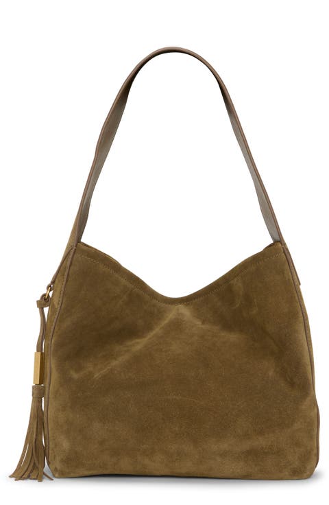Aleah Suede Tote