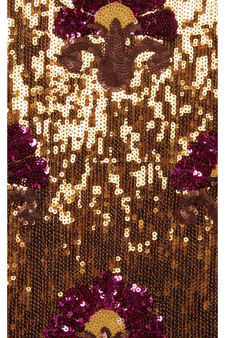 Super Swing Dress Textured Sequins Rust, Alternate, color, Textured Sequins Rust