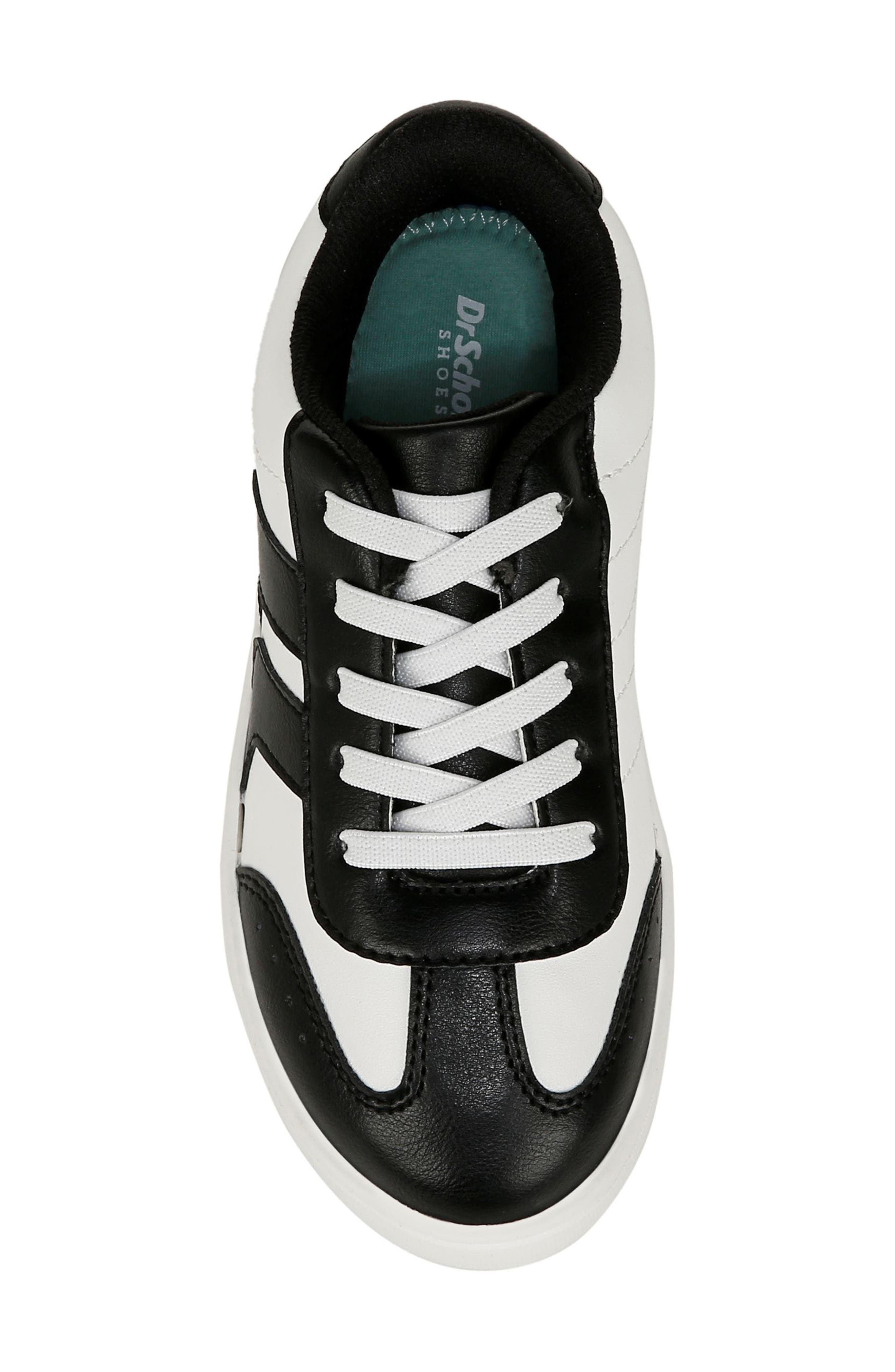 Dr. Scholl's Kids' Madison Play Sneaker, Alternate, color, Black/ White