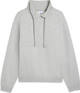PUMA Select Essentials French Terry Polo Sweatshirt