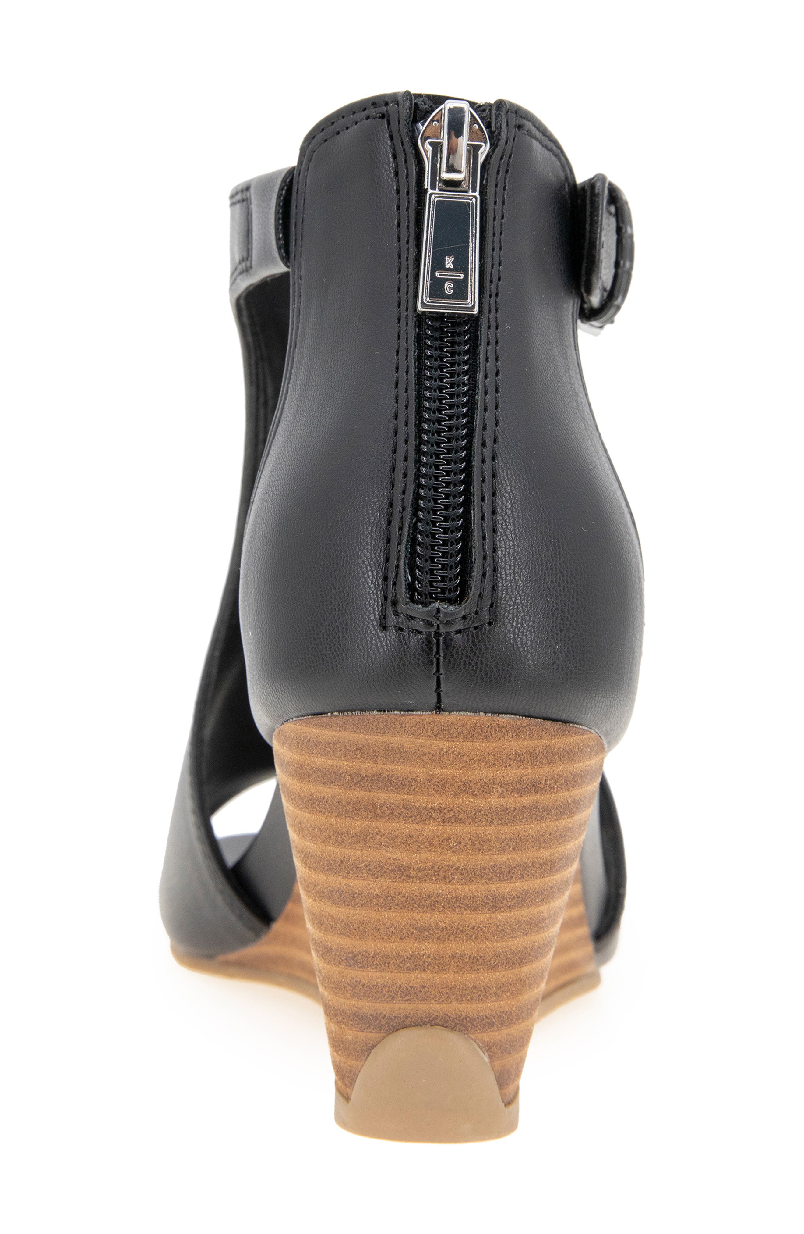 Reaction Kenneth Cole Gracie Wedge Sandal, Alternate, color, 