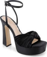 Jewel Badgley Mischka Icelynn Ankle Strap Platform Sandal
