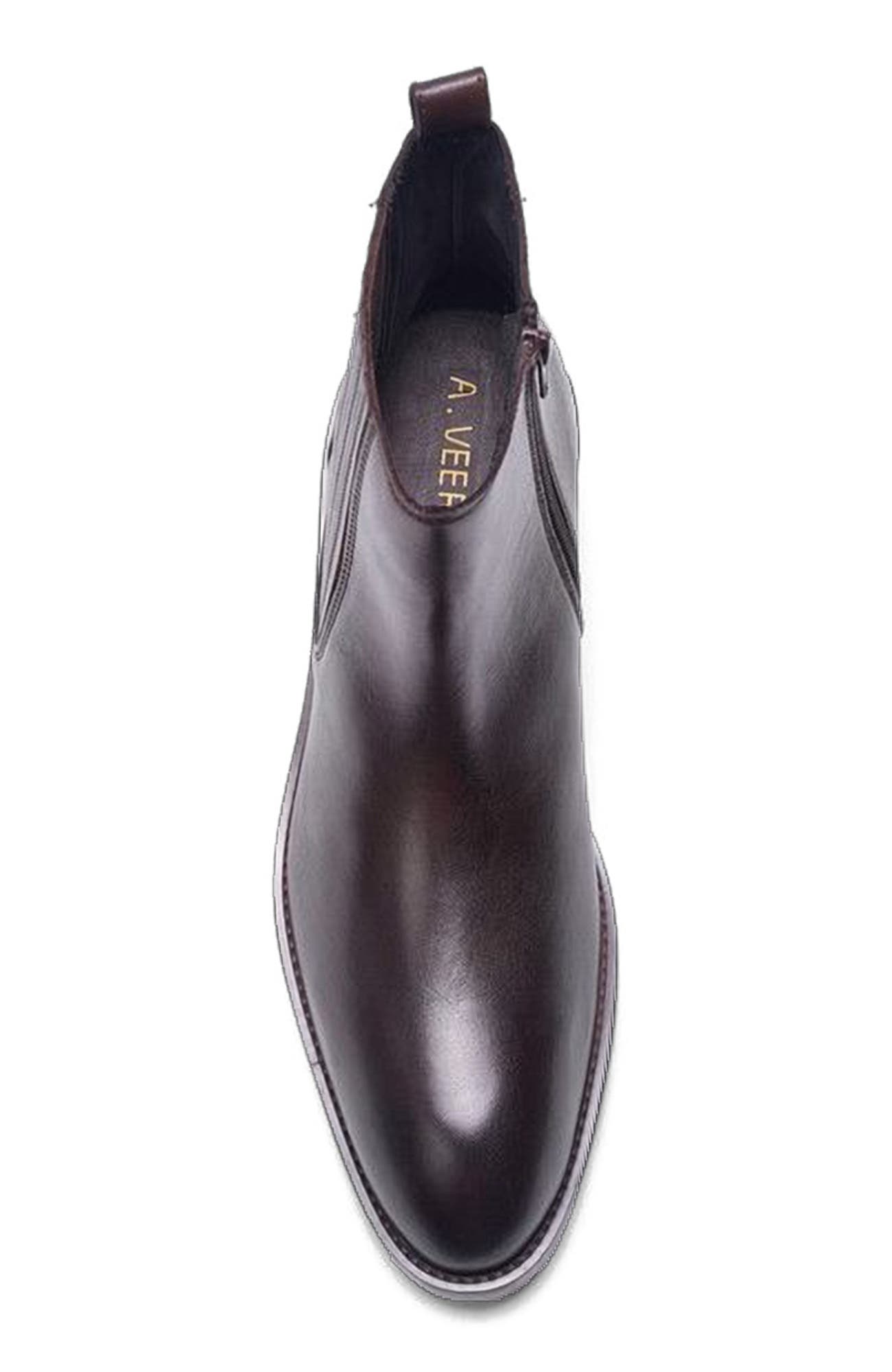 Beckett Chelsea Boot, Alternate, color, Brown Leather