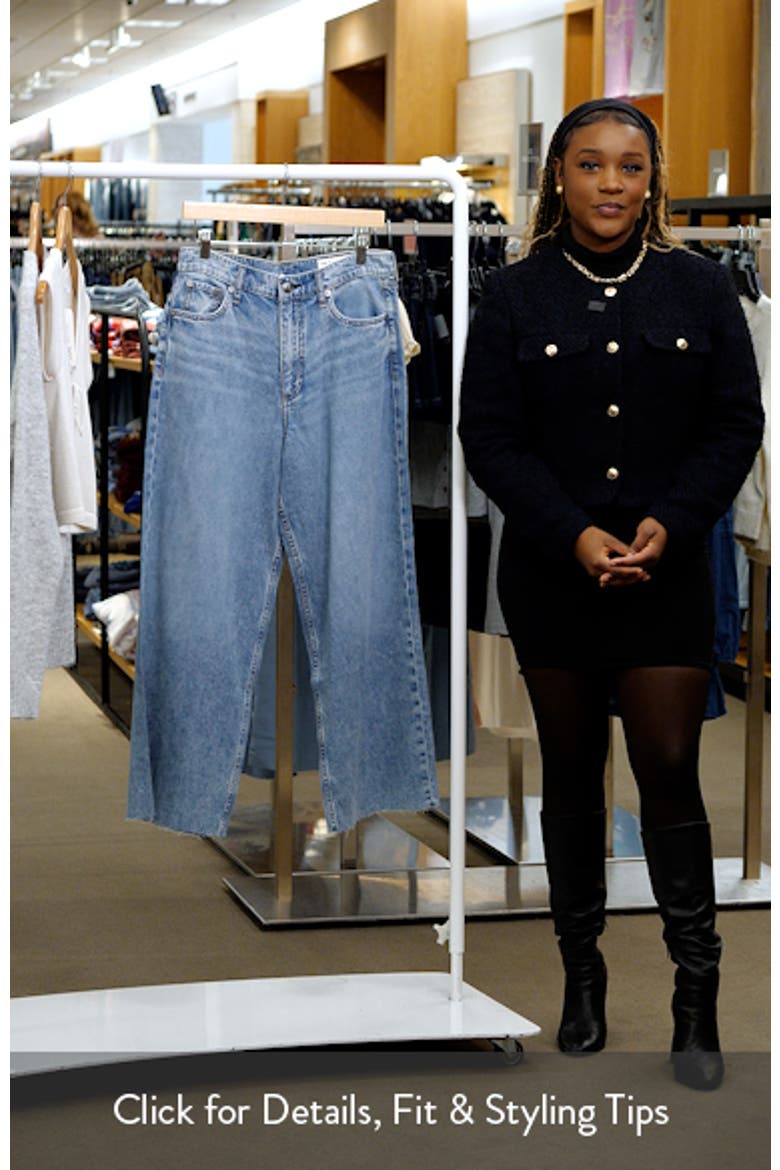 Featherweight Andi High Waist Ankle Wide Leg Jeans video