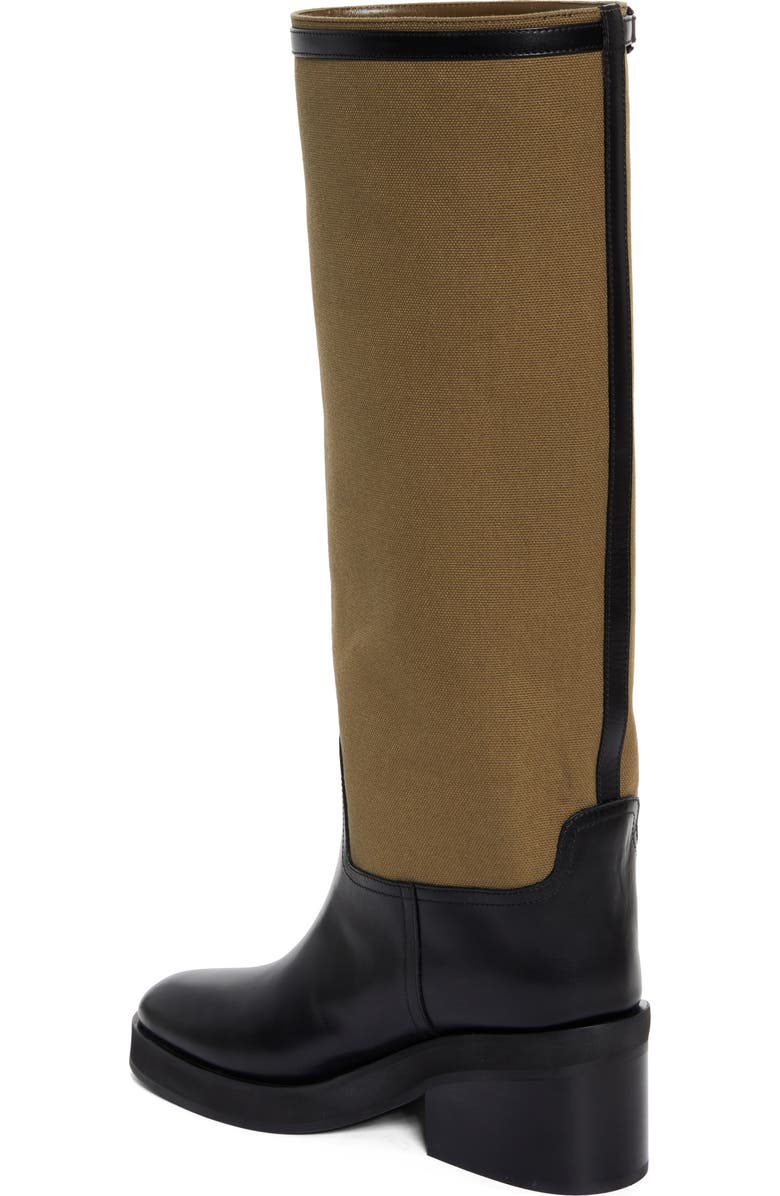 Jimmy Choo Yasmin Mixed Media Knee High Boot, Alternate, color,