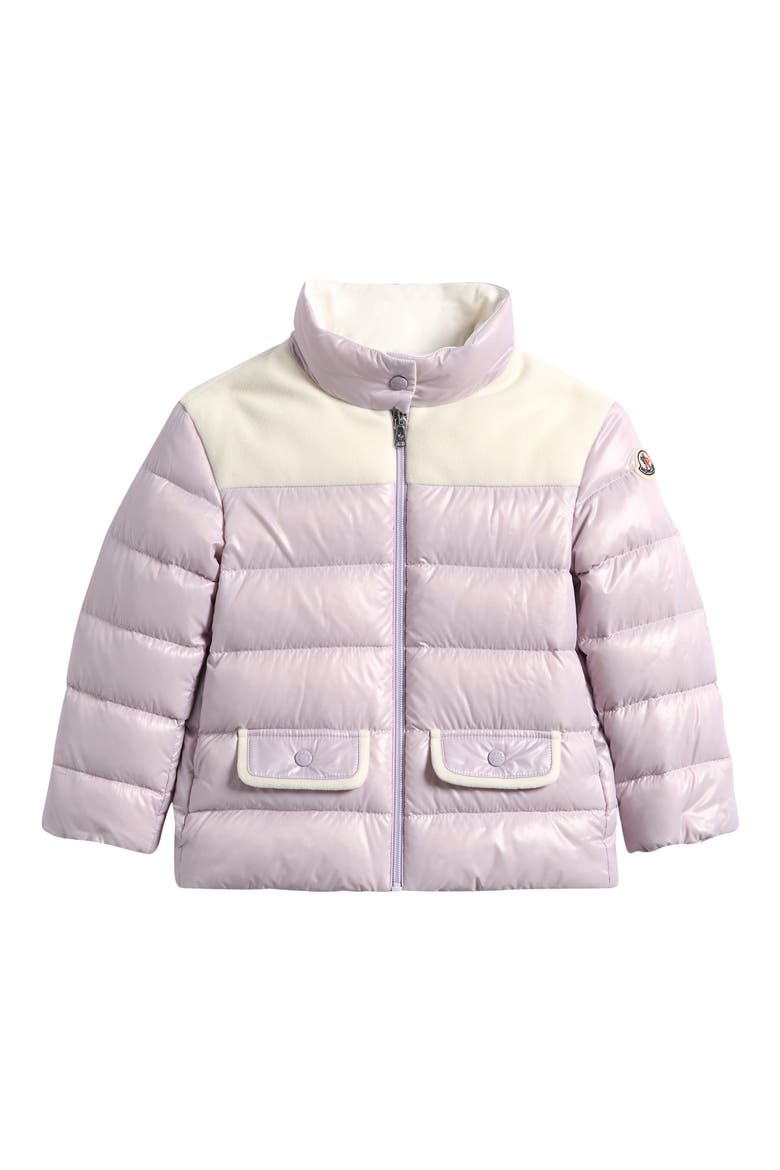 Kids' Kora Mixed Media Down Puffer Jacket, Main, color, PURPLE