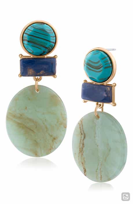 Geometric Boho Statement Drop Earrings (Nordstrom Exclusive)