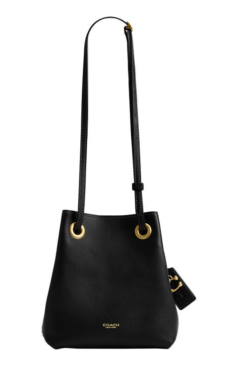 Jade Drawstring Bucket Bag