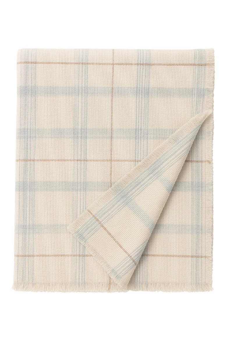 Tartan Throw Blanket, Main, color, BLUE SAGE NATURAL