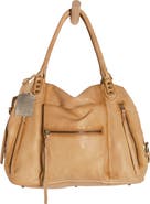 Free People We The Free Emerson Lambskin Leather Tote