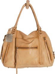 Free People We The Free Emerson Lambskin Leather Tote