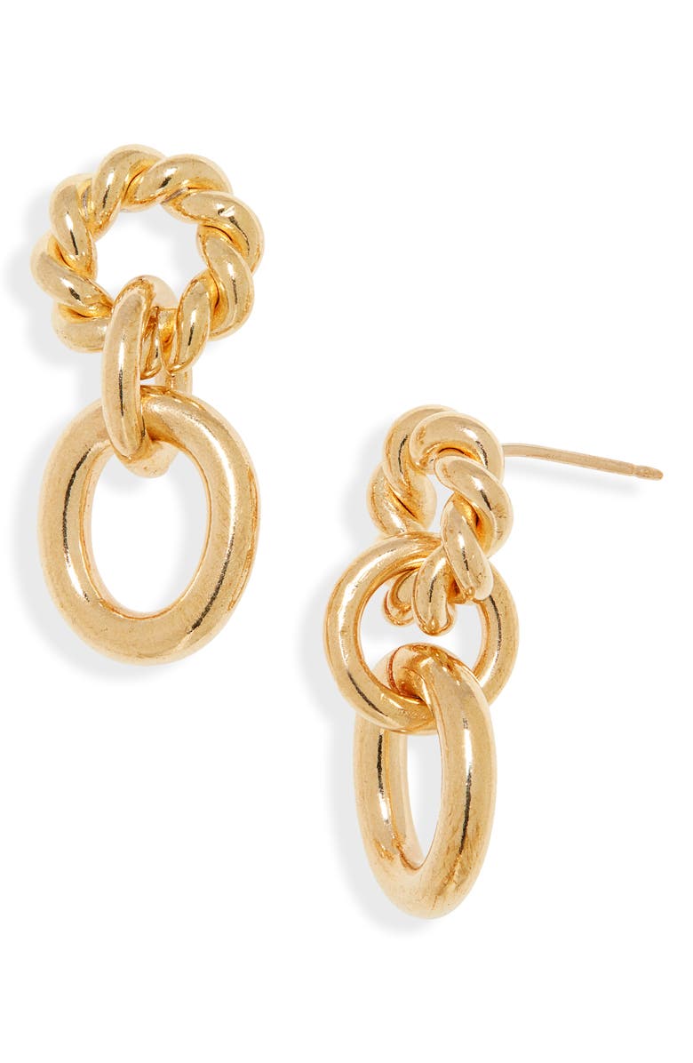 Laura Lombardi Baby Lou Drop Earrings, Main, color, 