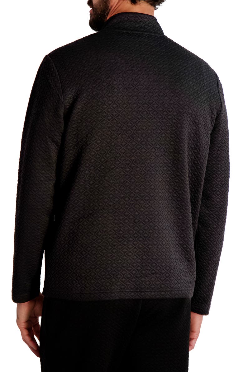 Quilted Quarter Zip Pullover