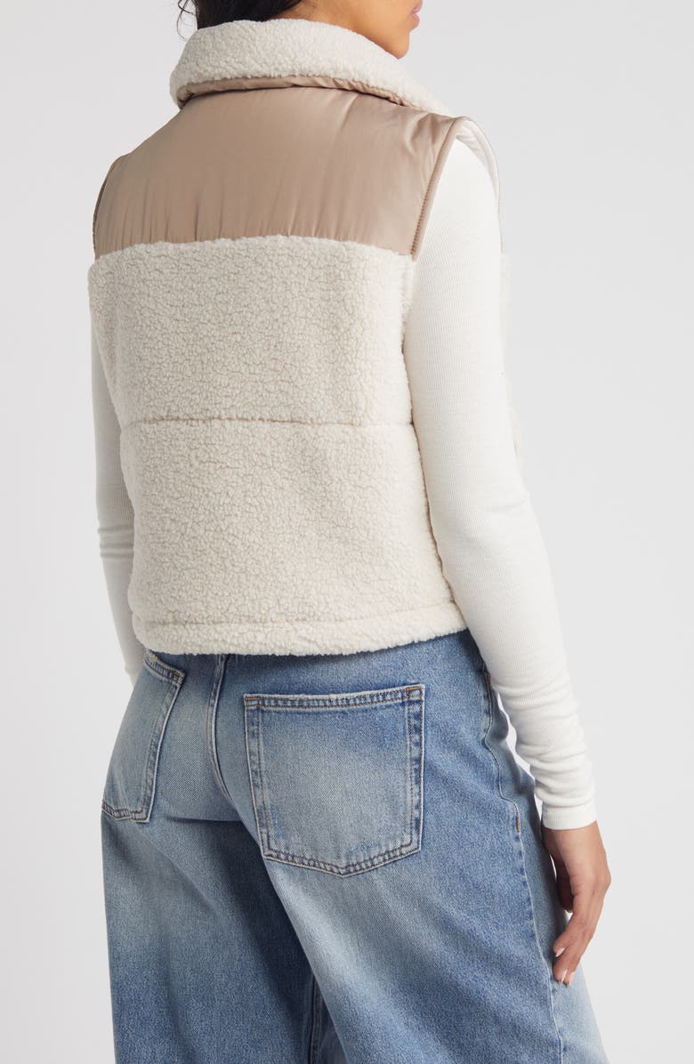 Thread & Supply Fleece Lined Puffer Vest, Alternate, color, 