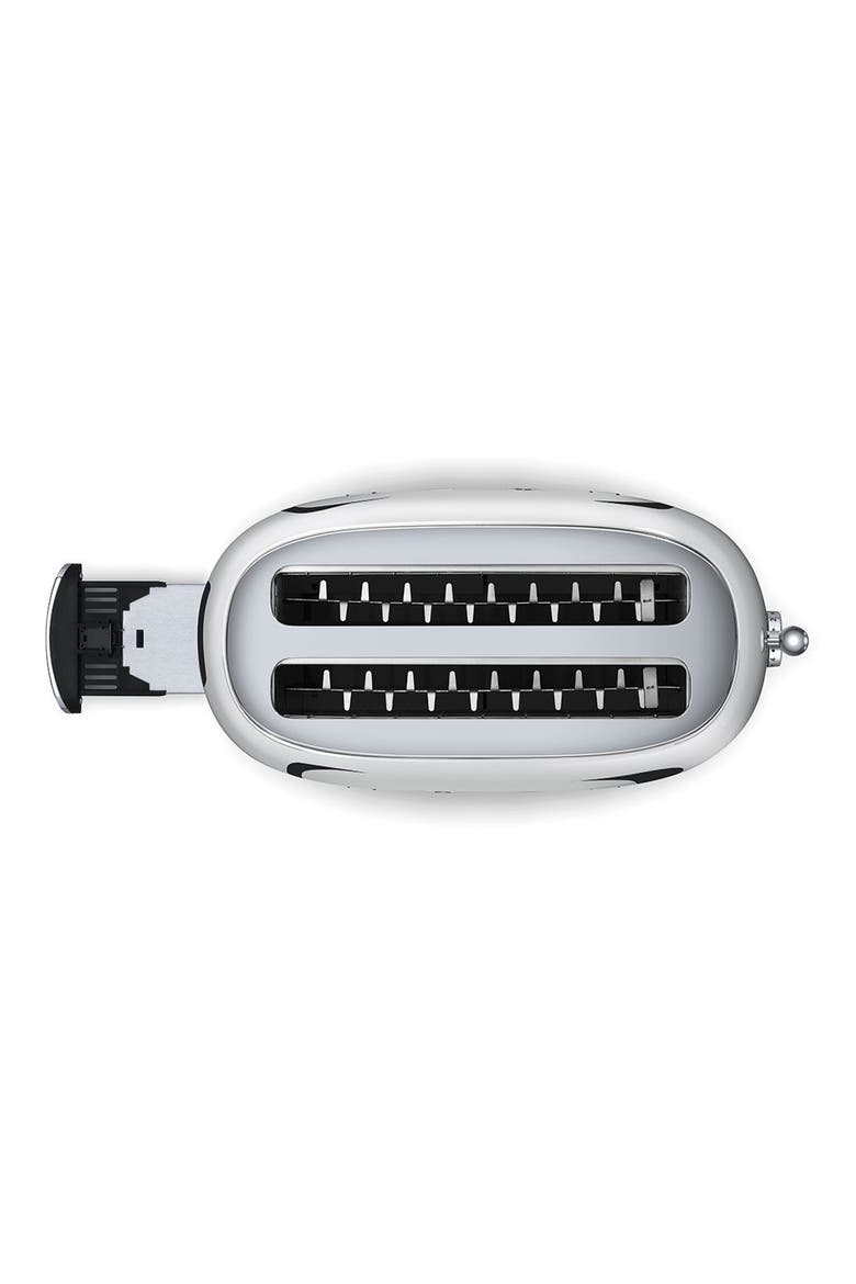 50s Retro Style Four-Slice Toaster, Alternate, color, POLISHED STAINLESS STEEL