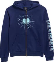 OVERTIME Kids' Cold Heart Full Zip Graphic Hoodie