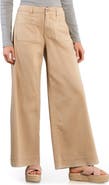 HINT OF BLU Lucy Patch Pocket Wide Leg Jeans