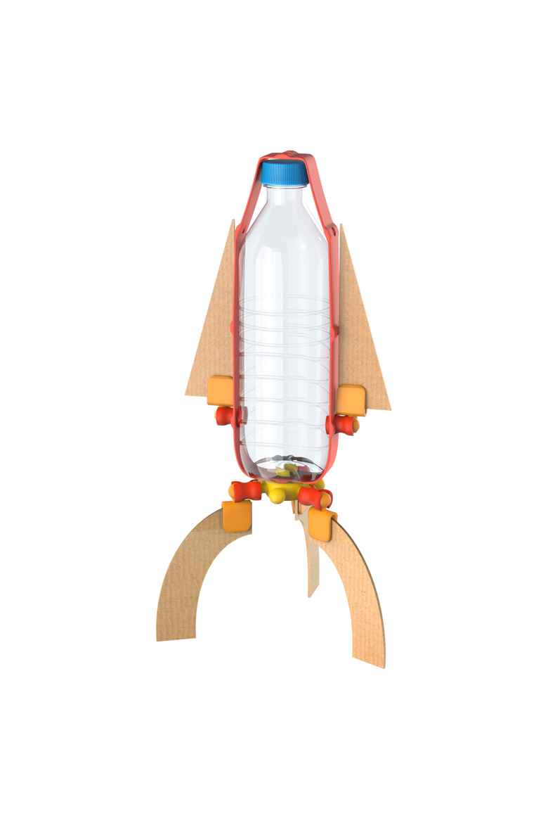 Arts and Crafts Spaceship Building Kit, Alternate, color, No Color