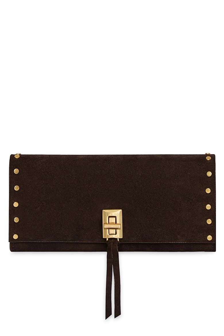 Darren Leather Continental Wallet, Main, color, FONDANT