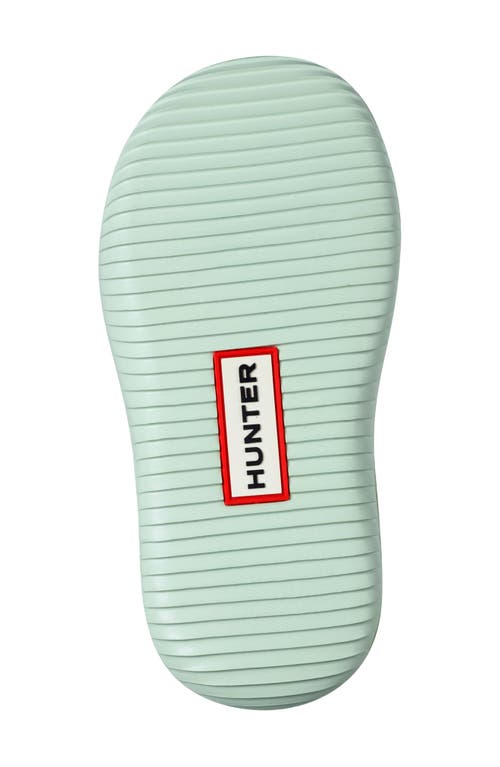 Hunter Kids' Dayan Slingback Sandal In Light Green
