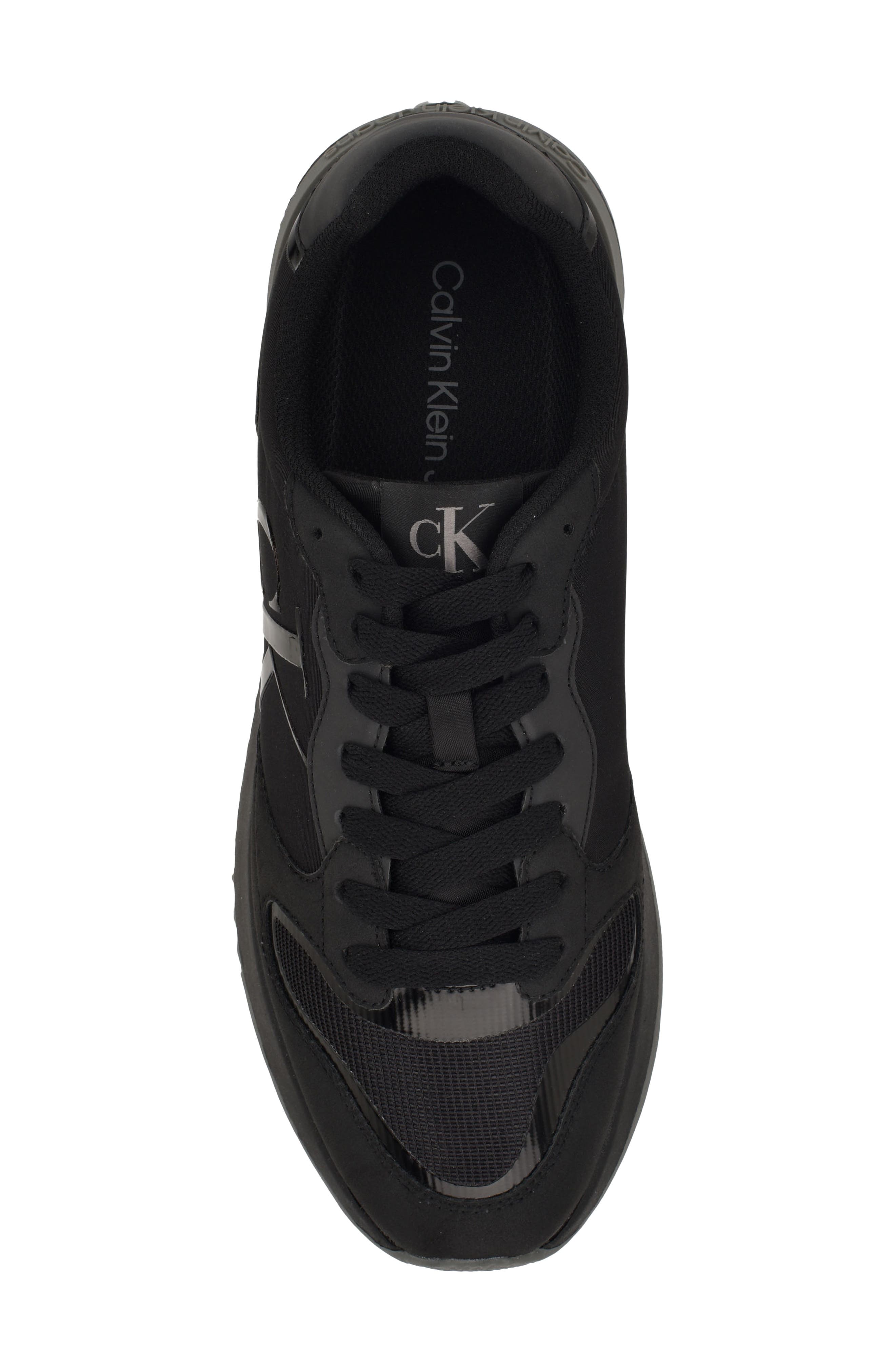 Portly Sneaker, Alternate, color, BLACK