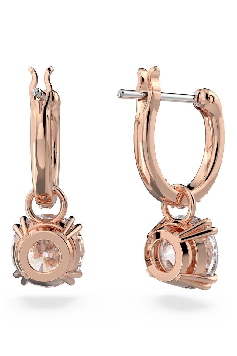 Stilla Huggie Hoop Earrings, Alternate, color, ROSE GOLD