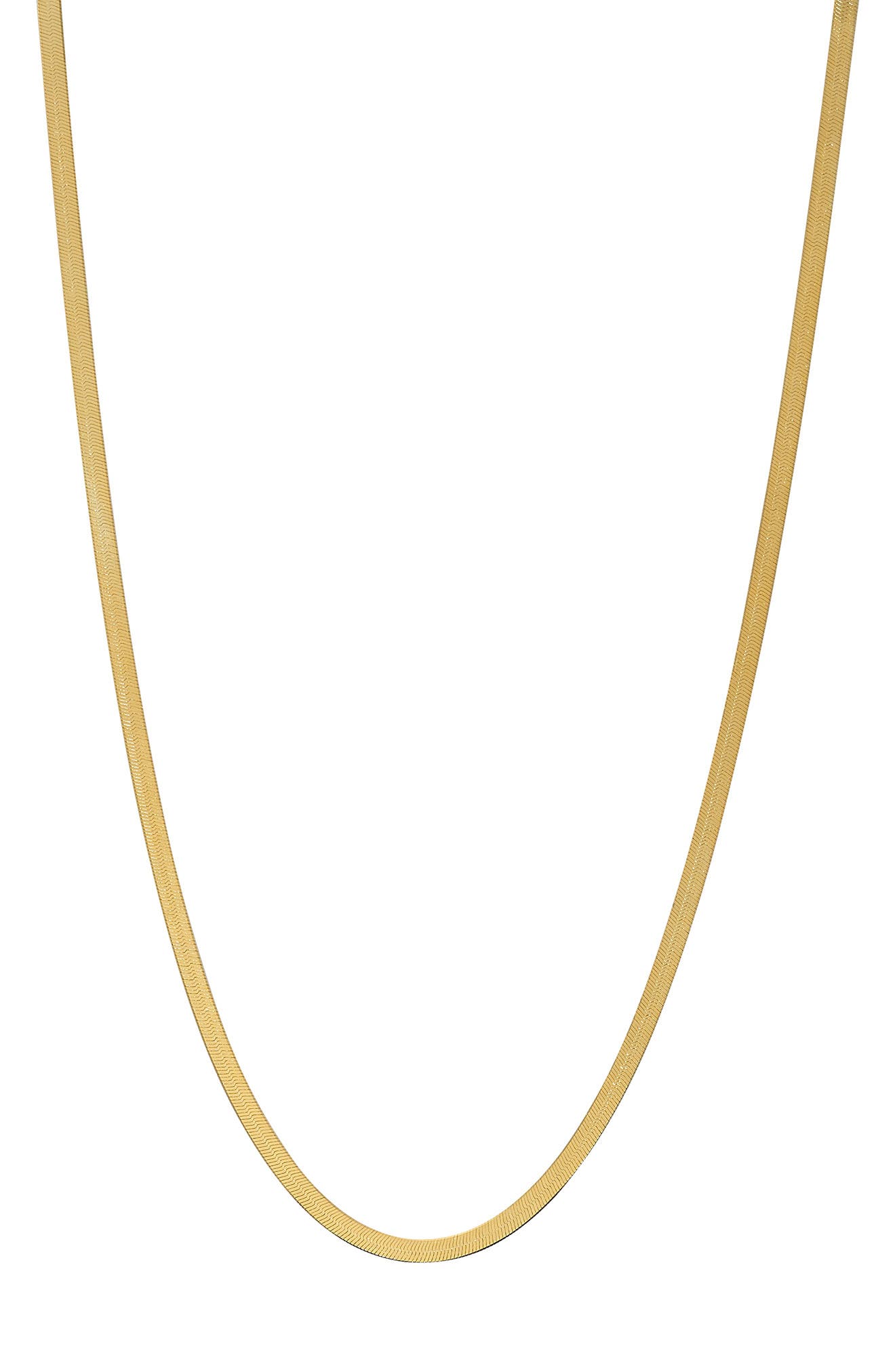 AMERICAN EXCHANGE Herringbone Chain Necklace