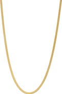AMERICAN EXCHANGE Herringbone Chain Necklace