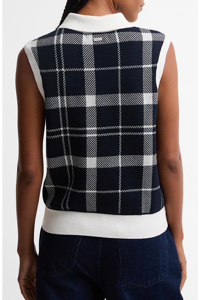 Allerdale Plaid Sleeveless Polo Sweater, Alternate, color, MULTI CHECK