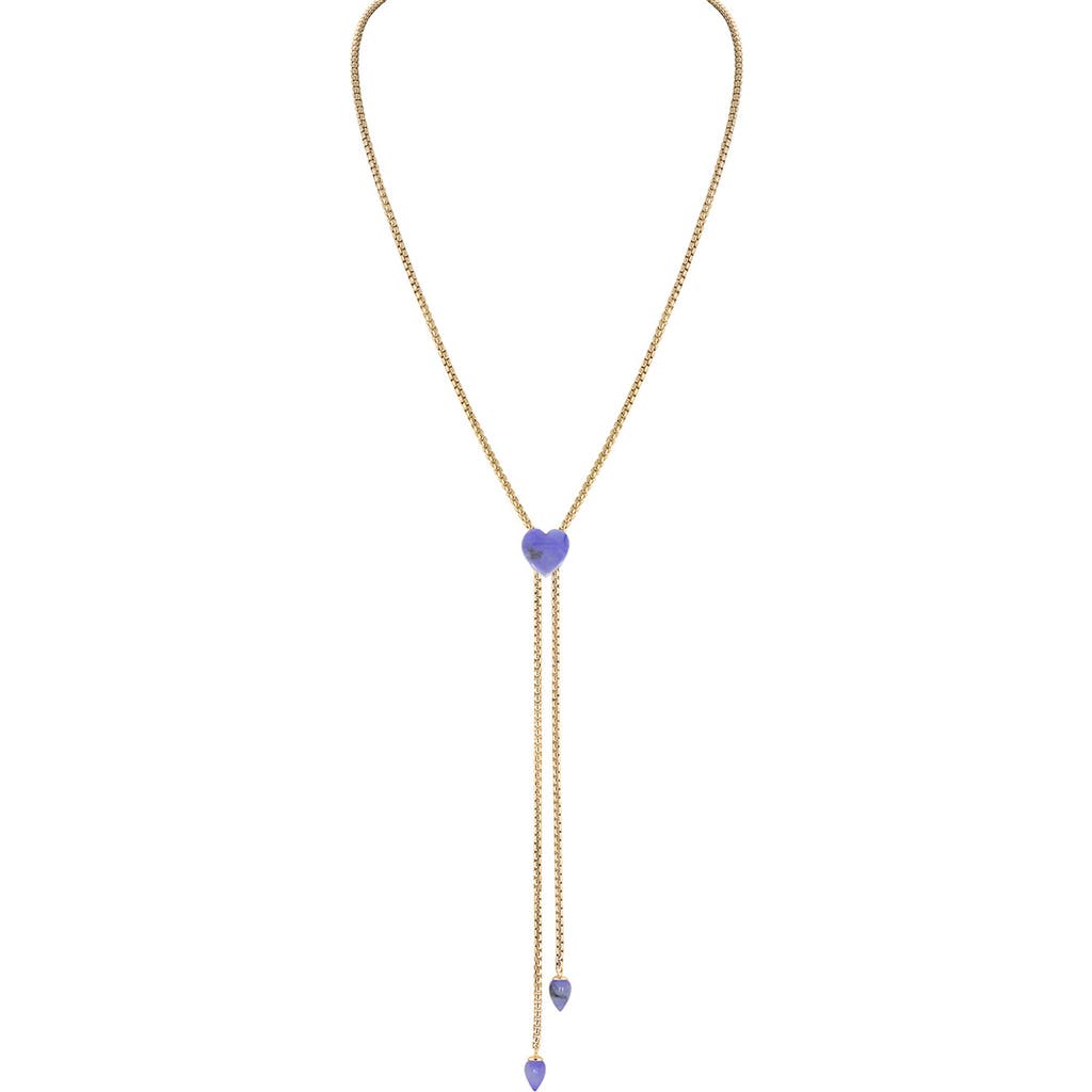 Luvmyjewelry Luv Me Lace Howlite Slide Y-necklace