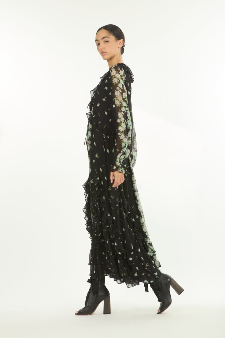Brighton Dress, Alternate, color, Black Floral Alley