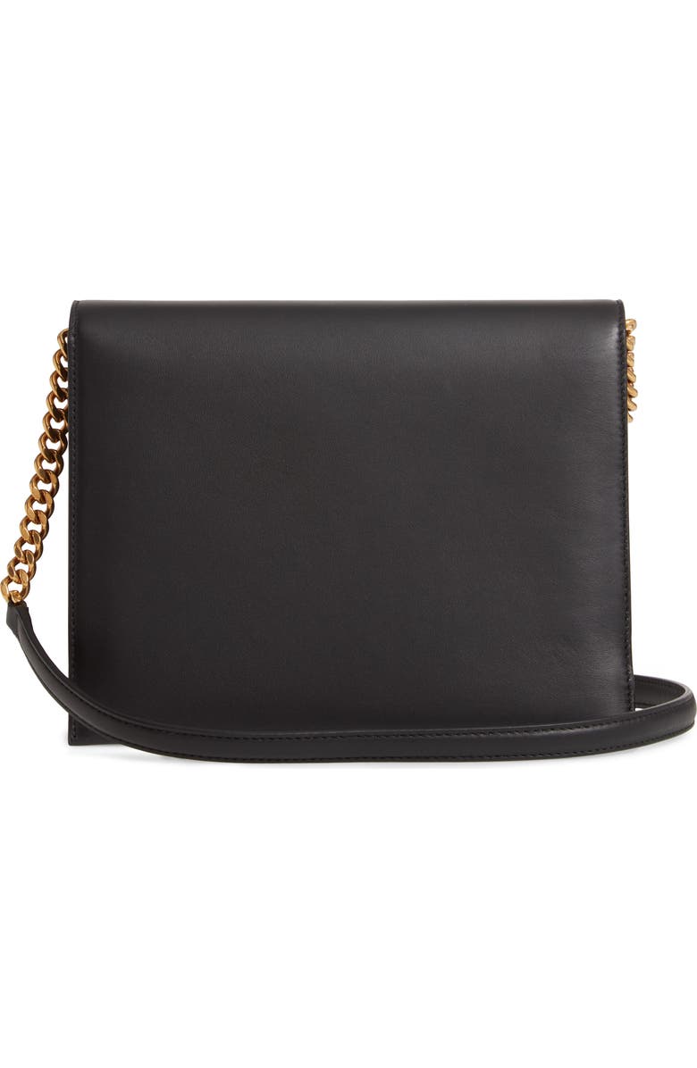 FERRAGAMO Salvatore Ferragamo Gancio Square Leather Crossbody Bag, Alternate, color,