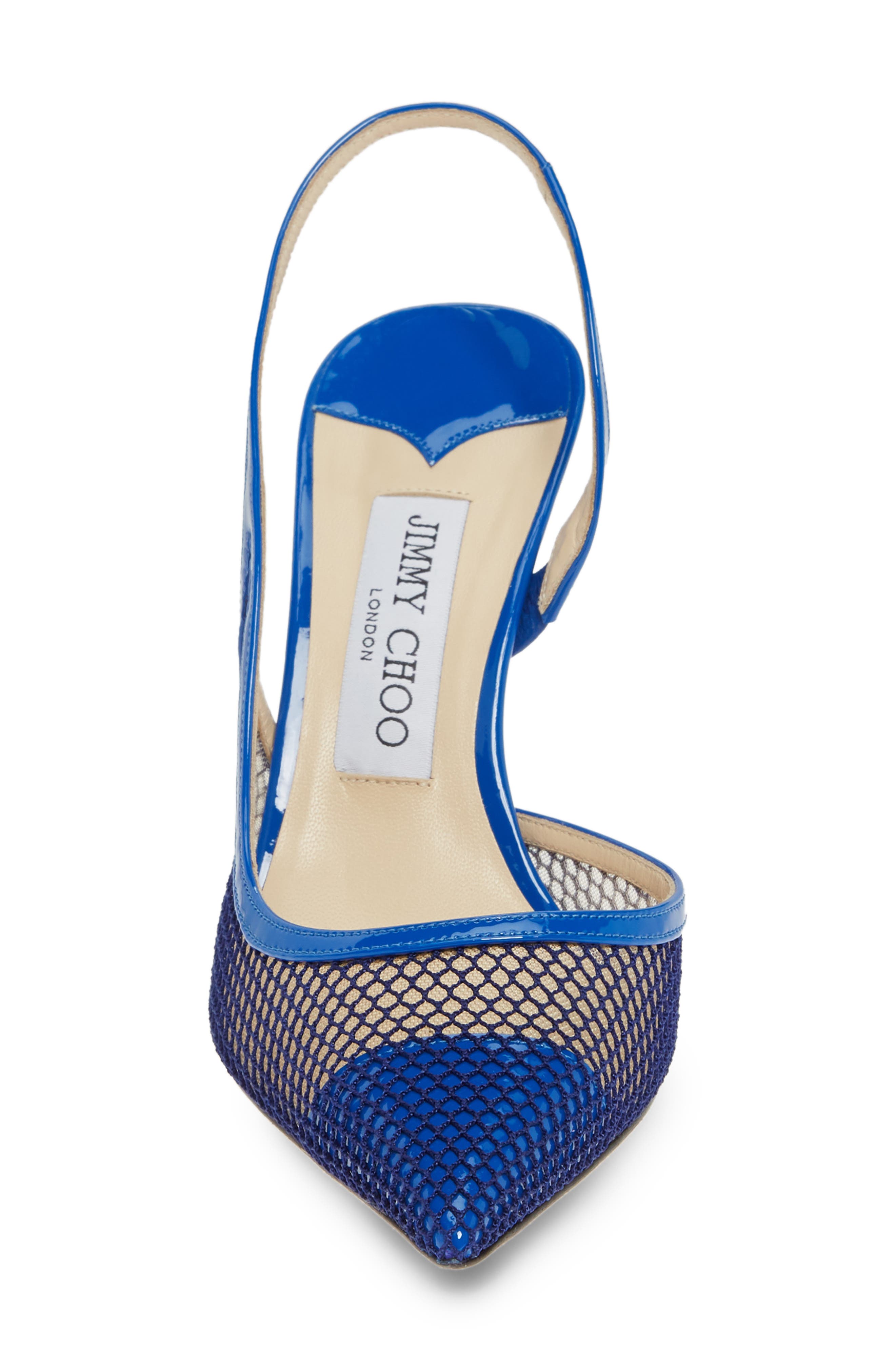 Jimmy Choo Fetto Mesh Pointy Toe Pump, Alternate, color, 