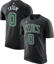 Jordan Brand Men's Jordan Brand Jayson Tatum Black Boston Celtics 2022/23 Statement Edition Name & Number T-Shirt
