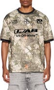 L/AB C/O OFF-WHITE Camo Soccer Jersey