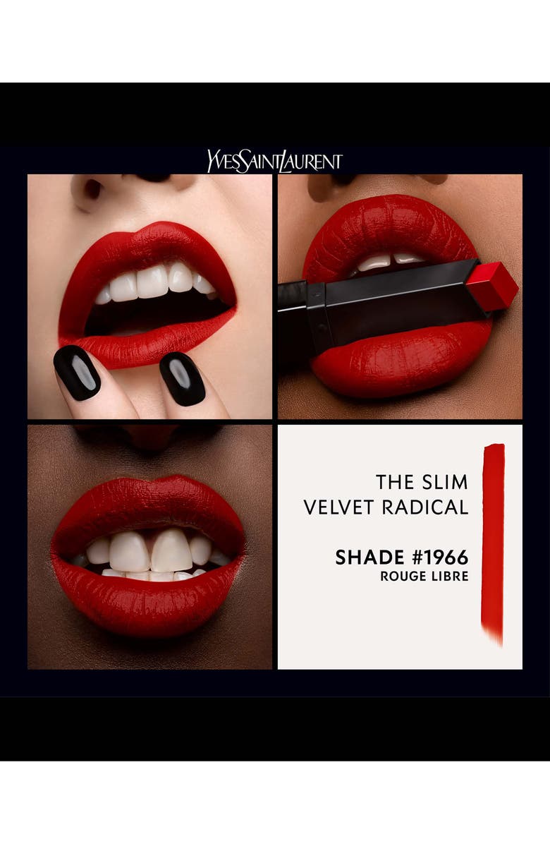 Yves Saint Laurent The Slim Velvet Radical Matte Lipstick Duo Set USD $78 Value, Alternate, color,