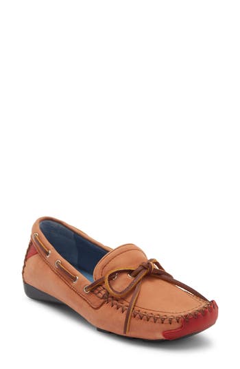 Robert Zur Sedona Aquasilk Loafer In Brown