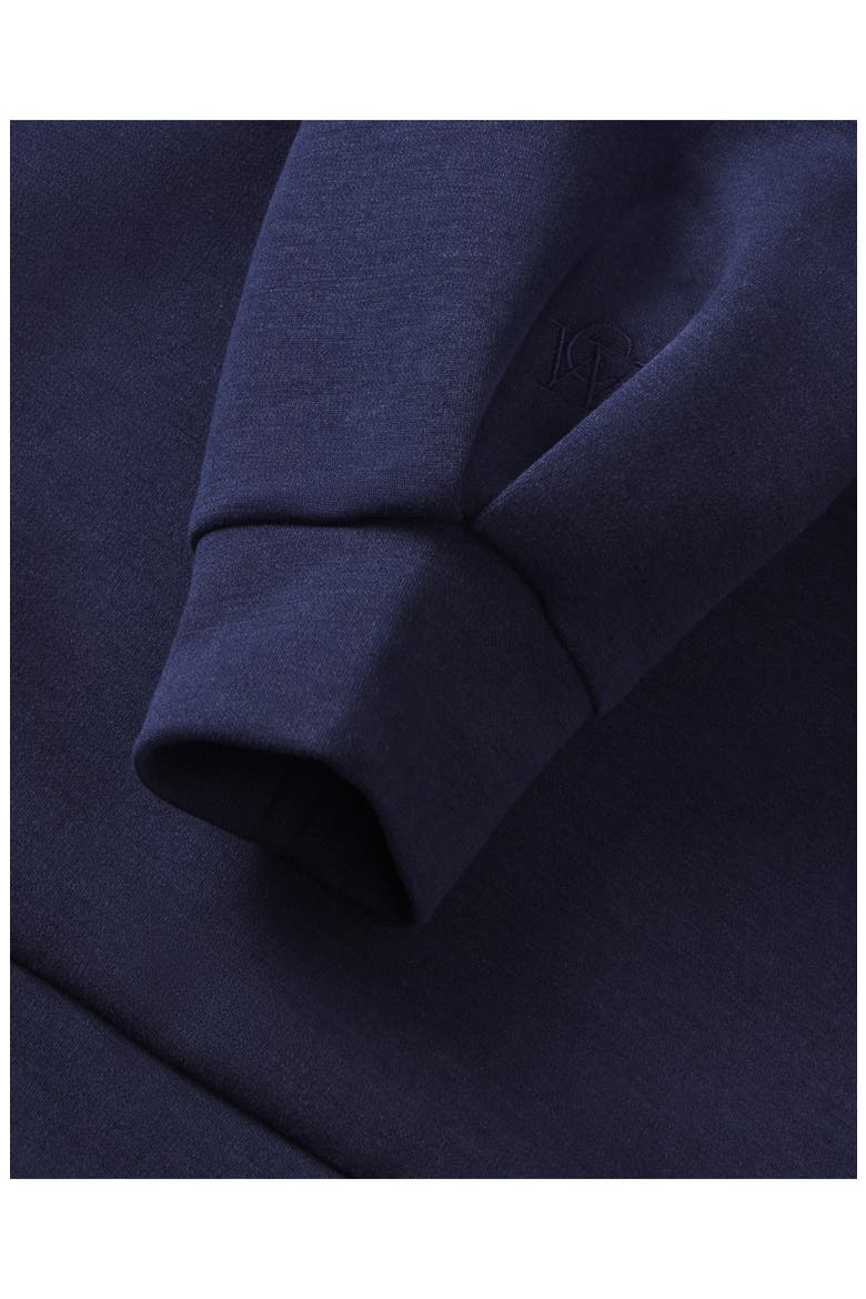 Lily Lightweight Crewneck Sweatshirt, Alternate, color, LEGACY NAVY BLUE