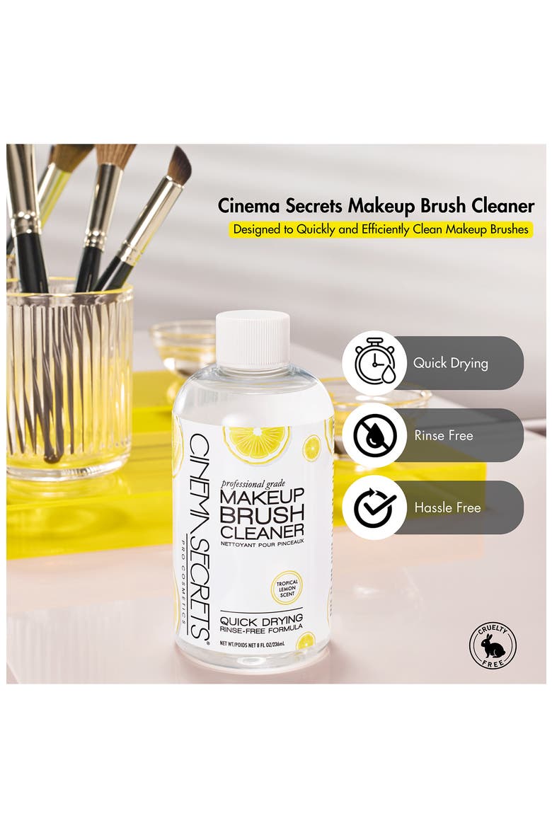 Professional Makeup Brush Cleaner Kit $28 Value, Alternate, color, LEMON