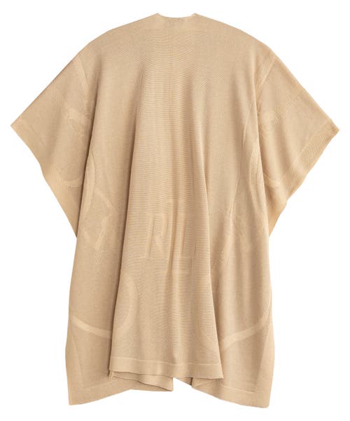 Ralph Lauren Lauren Matte Shine Belting Ruana In Neutral