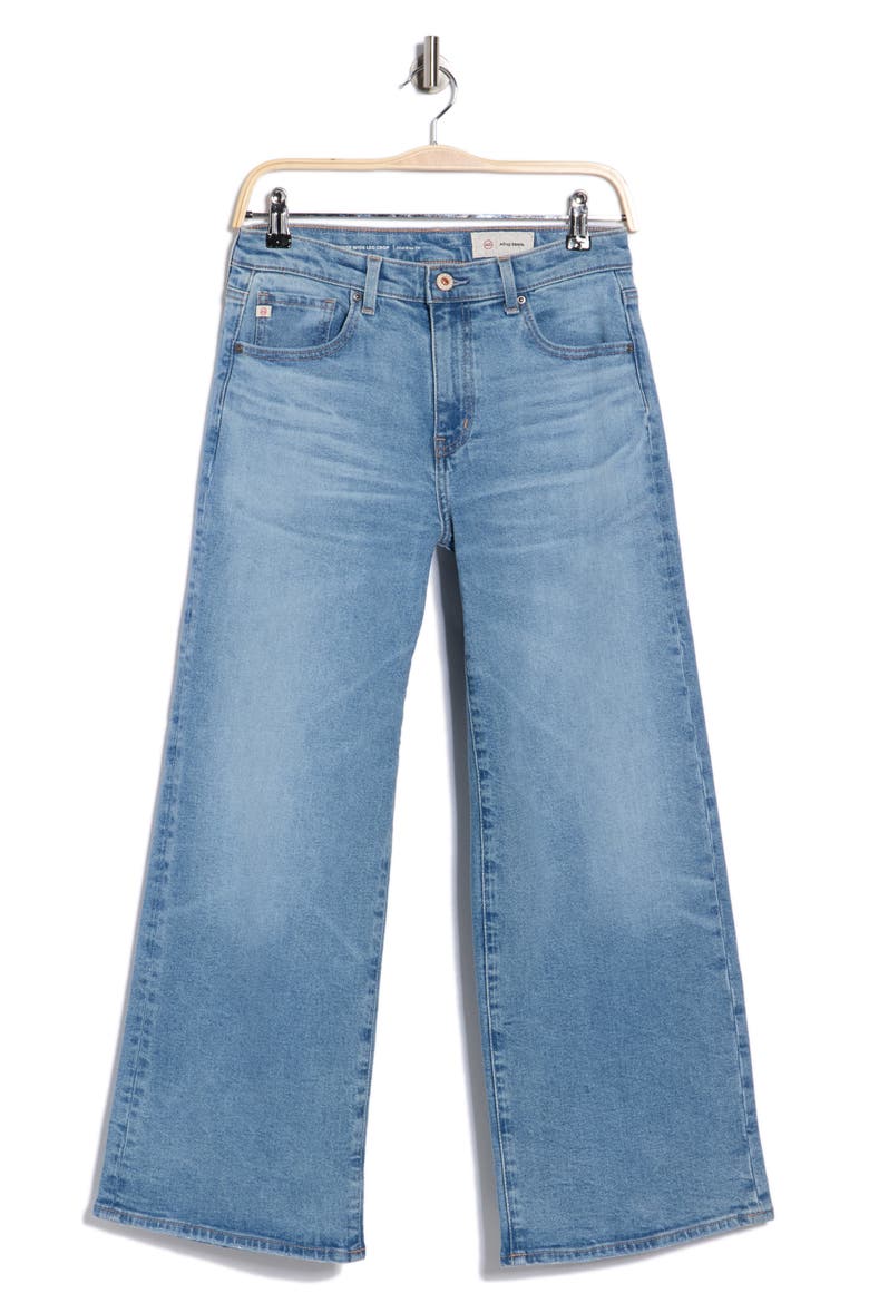 Cherise Crop Wide Leg Jeans, Alternate, color, AFTERGLOW