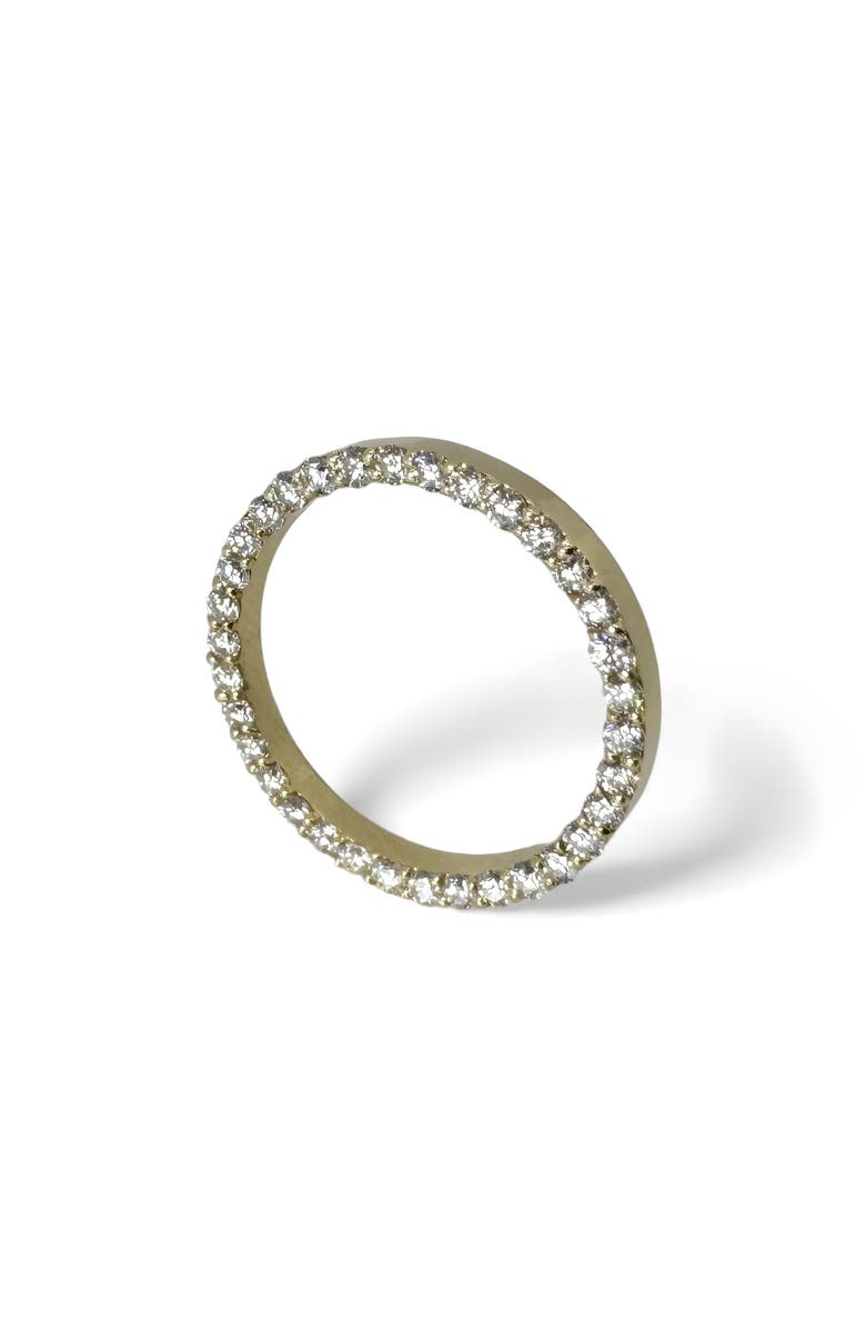 Leslie Paige Puzzle Diamond Band Ring, Main, color, Yellow Gold/ Diamond
