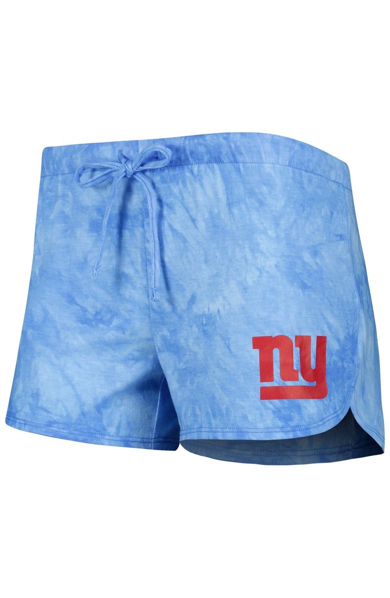 CONCEPTS SPORT Women's Concepts Sport Royal New York Giants Billboard Scoop Neck Racerback Tank and Shorts Sleep Set, Alternate, color, 