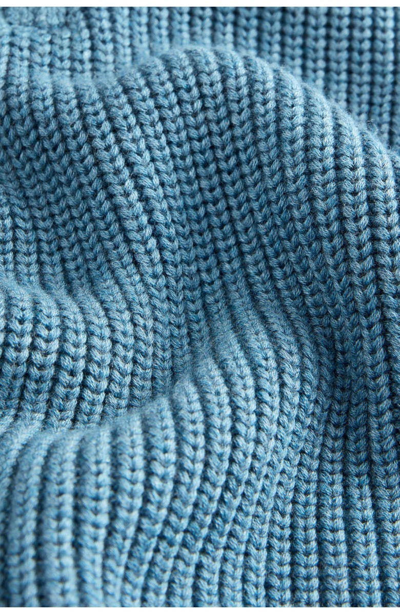 NEXT Kids' Quarter Zip Sweater, Alternate, color, Blue