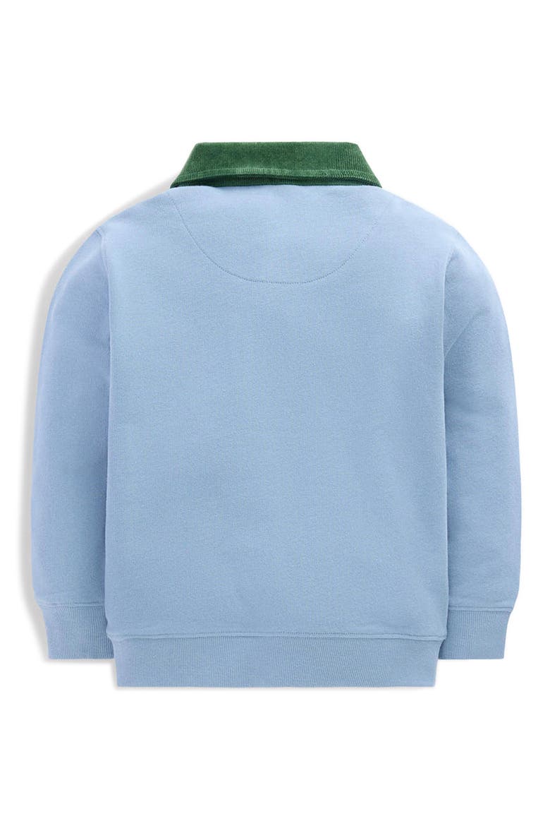Kids' Smart Collared Sweatshirt, Alternate, color, FRENCH BLUE